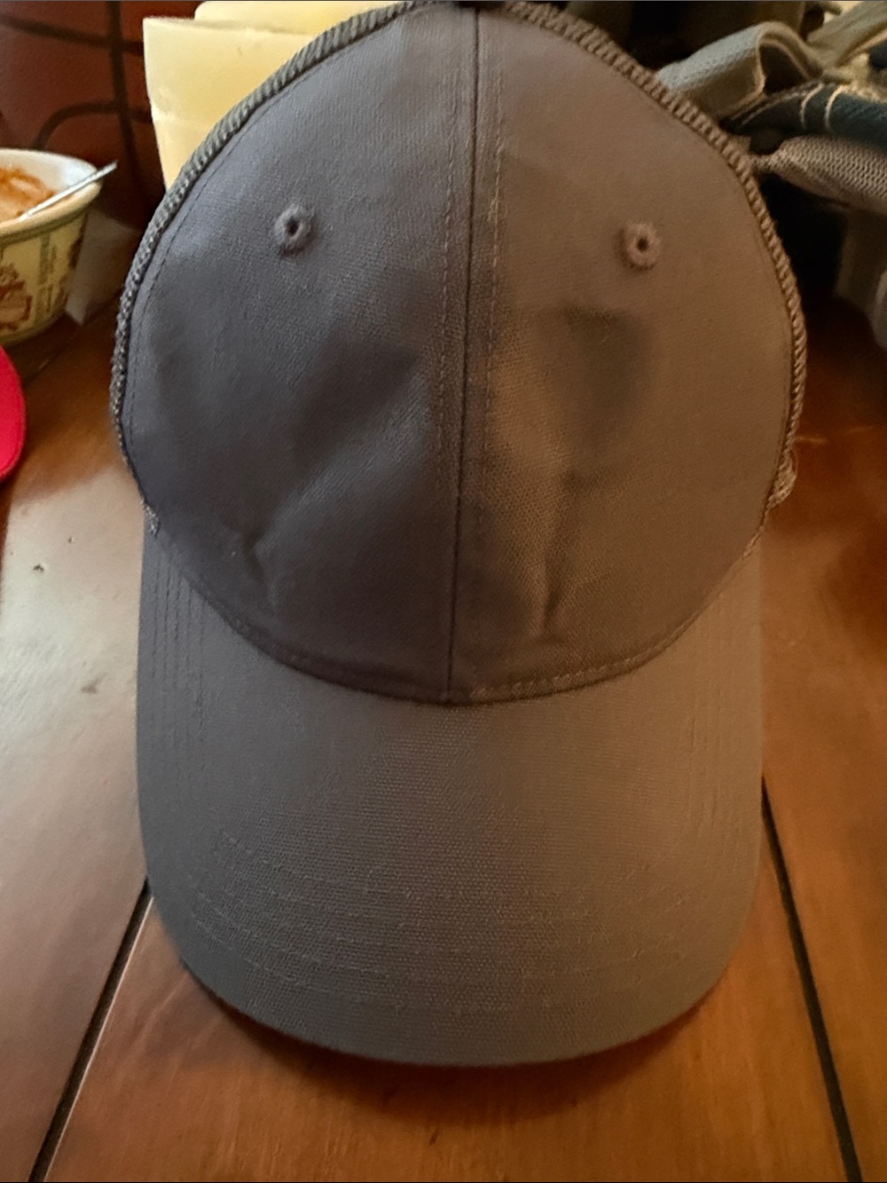 Carhartt Mesh-Back Snapback Cap Brown Trucker Hat